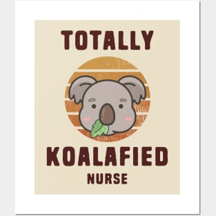 Koalafied Nurse - Koala Puns Posters and Art